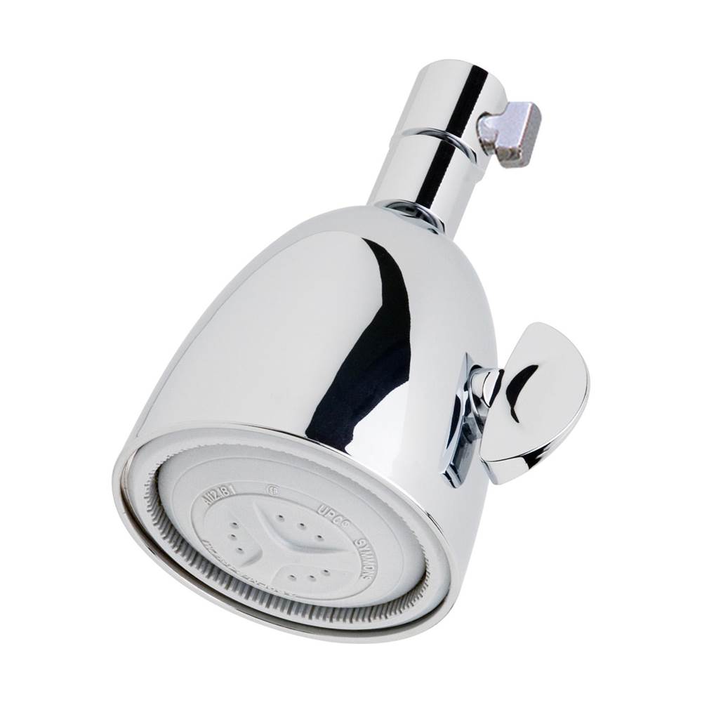 Symmons Super 1-Spray 3 in. Fixed Showerhead in Polished Chrome (2.5 GPM)