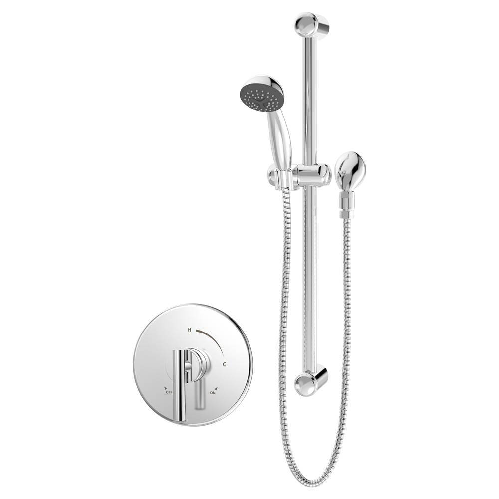 Symmons Dia Single Handle 1-Spray Hand Shower Trim in Polished Chrome - 1.5 GPM (Valve Not Included)