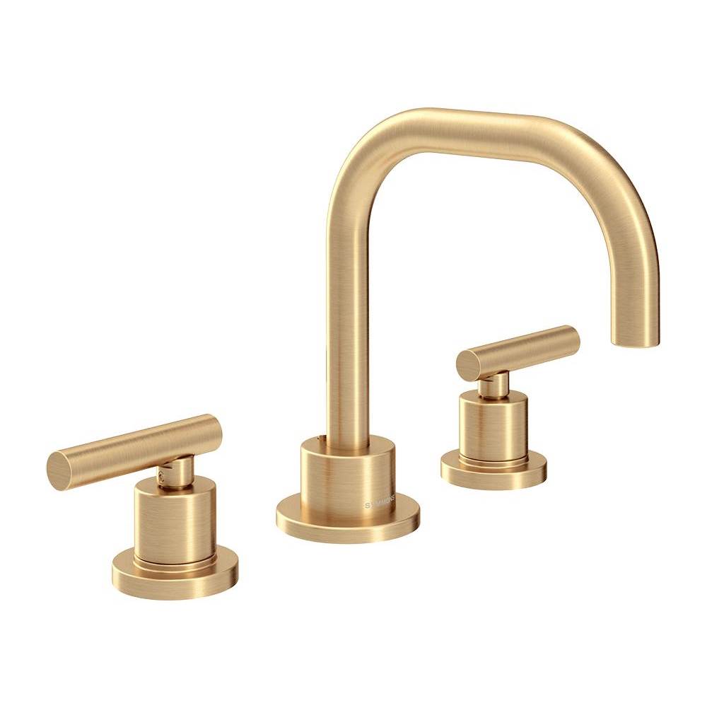 Symmons Dia Widespread 2-Handle Bathroom Faucet with Drain Assembly in Brushed Bronze (1.0 GPM)