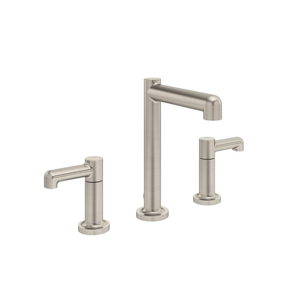 Symmons Museo Widespread 2-Handle Bathroom Faucet with Drain Assembly in Satin Nickel (1.5 GPM)
