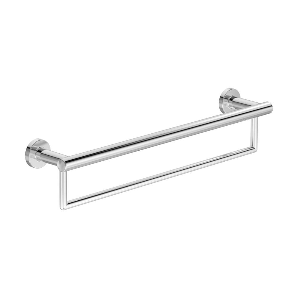 Symmons Dia 24 in. ADA Wall-Mounted Towel Bar in Polished Chrome