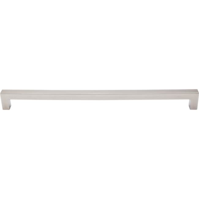 Top Knobs Square Bar Pull 12 Inch (c-c) Polished Nickel