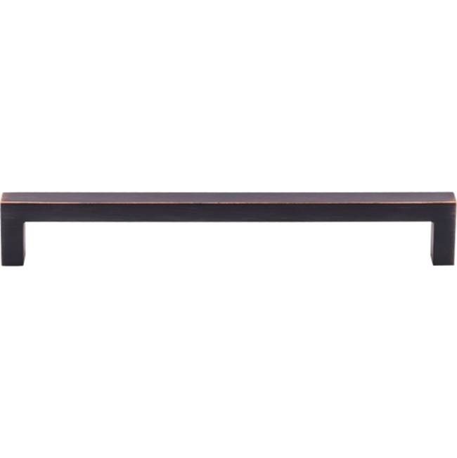 Top Knobs Square Bar Pull 7 9/16 Inch (c-c) Tuscan Bronze