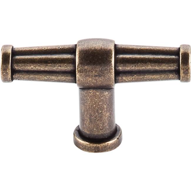 Top Knobs Luxor T-Handle 2 1/2 Inch German Bronze