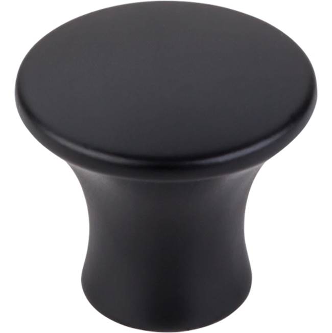 Top Knobs Oculus Knob 1 1/8 Inch Flat Black
