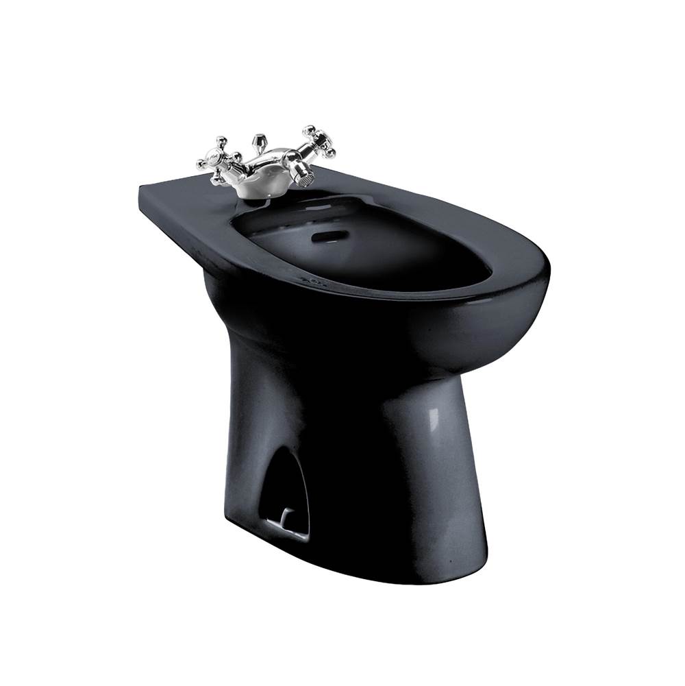 TOTO Toto® Piedmont® Single Hole Deck Mounted Faucet Bidet, Ebony