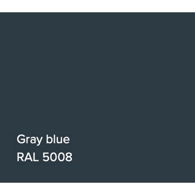 Victoria + Albert RAL Basin Grey Blue Gloss