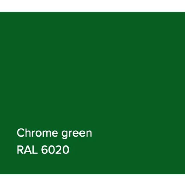 Victoria + Albert RAL Basin Chrome Green Matte
