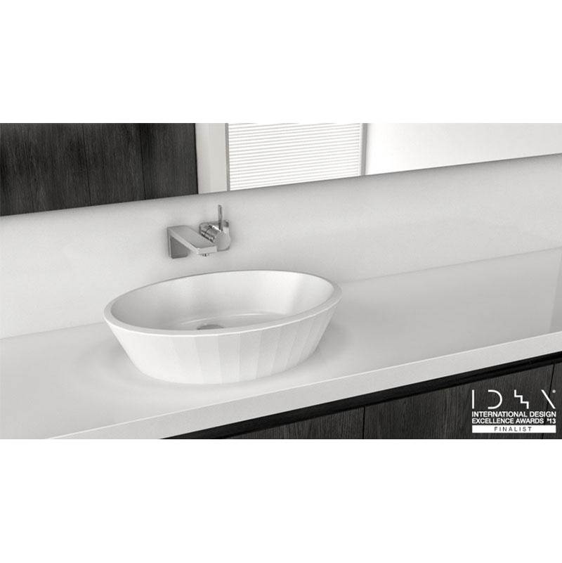 WETSTYLE Lav - Couture - 21 X 15 X 4 - Above Mount Vessel - White True High Gloss